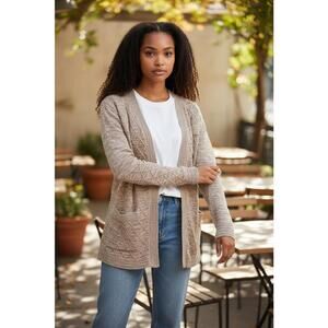Sweater - Jones New York - Signature Cardigan Snap Front with pockets